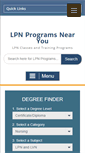 Mobile Screenshot of lpnprograms.net